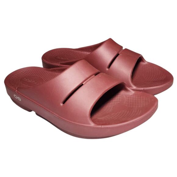 OOFOS OOahh Slide Sandals Womens Size US 7 EU 38 Sporty Athleisire Comfort - Picture 1 of 6